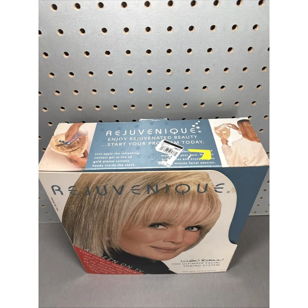 Vintage Rejuvenique The Ultimate Facial Toning System Linda Evans RJV10 Mask NIB
